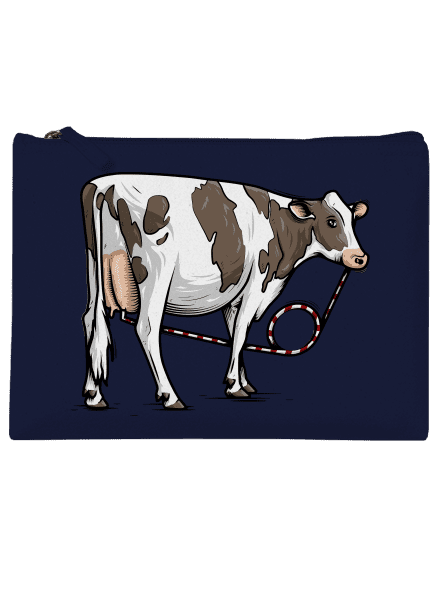 Cow drink taštička French Navy