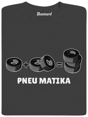 Pneu Matika pánske dlhý rukáv Dark Grey