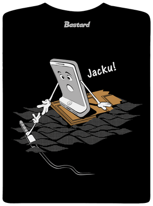 Jacku detské tričko Black