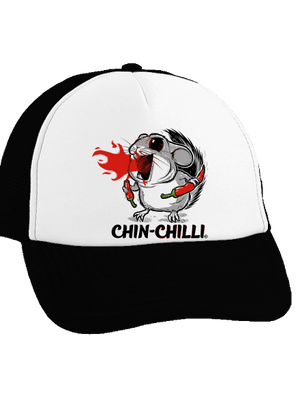 Chinchilli šiltovka truckerka Black cap