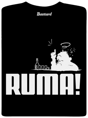 Ruma pánske tričko Black