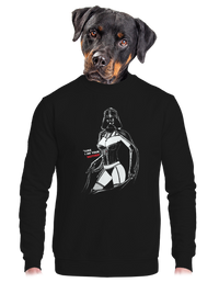 unisex mikina bez kapucne