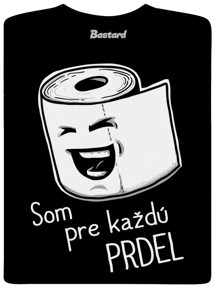 Prdel pánske dlhý rukáv Black