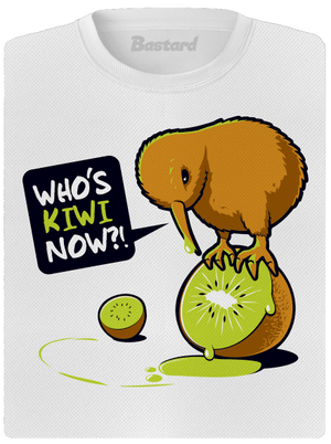 Kiwi dámske športové tričko White