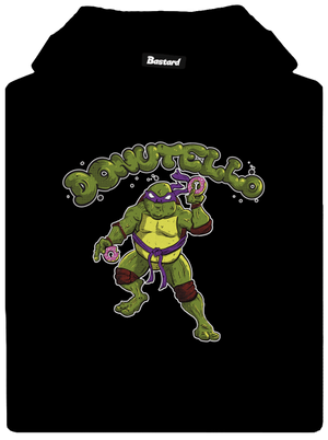 Donutello pánska mikina klokanka Black