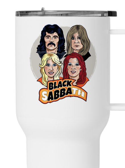 Black Abba termohrnček White