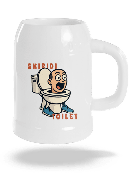 Skibidi Toilet polliter White