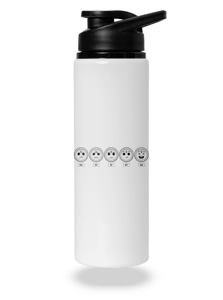 Týždeň elektrikára flaša na vodu White