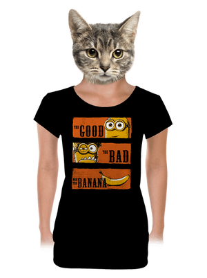 dámske tričko s lemom
