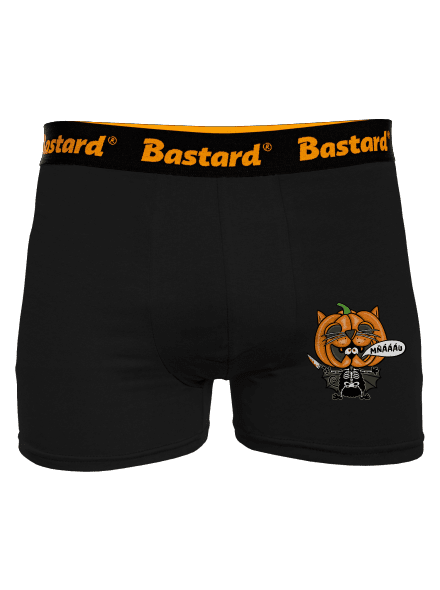 Halloweenská kočička boxerky Black