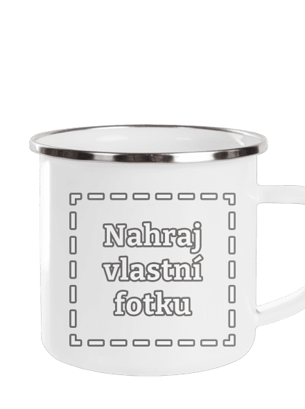 Vlastná potlač plecháčik White