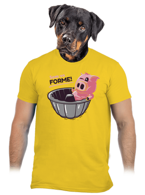 Vo forme pánske tričko Gold