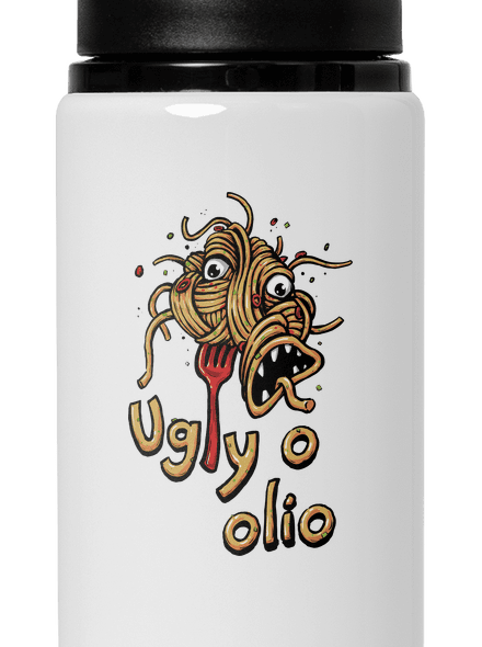 Ugly o olio flaša na vodu White