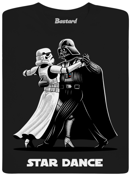 Star dance pánske tričko Black