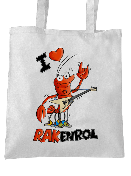 Rakenrol taška White