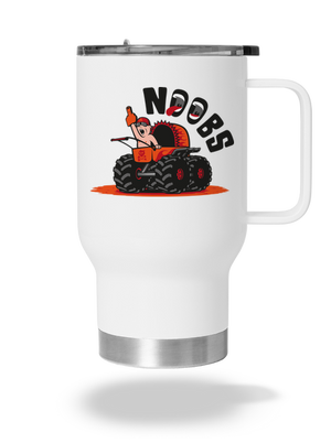 Monster stroller termohrnček White