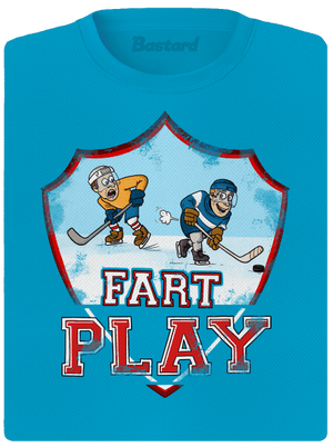 Fart Play dámske športové tričko Blue Atol