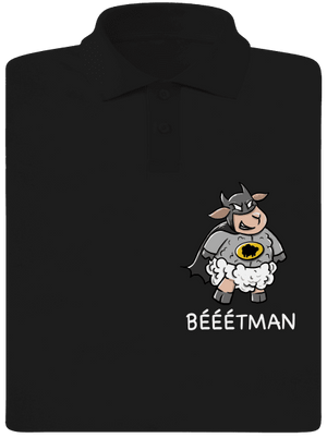 Bééétman pánska polokošeľa Black