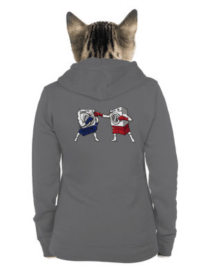 dámska mikina na zips