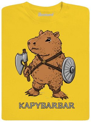 Kapybarbar detské tričko Gold