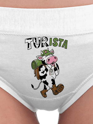 Tur na cestách dámske nohavičky White