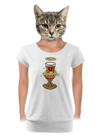 dámske tričko s lemom