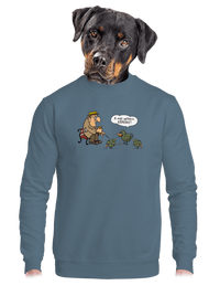 unisex mikina bez kapucne