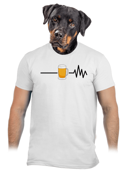 Beer help pánske tričko White