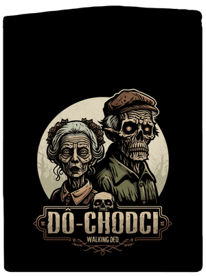 Dô-chodci pánska mikina na zips Black