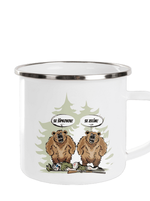 Medvede plecháčik White