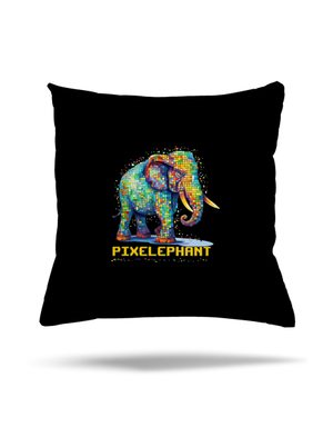 Pixelephant vankúš Black