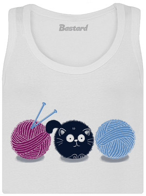 Klbko dámske tielko klasické White