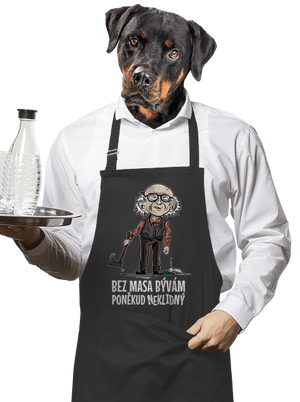 Neklidný bez masa zástera Dark Grey