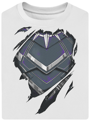 Panther inside unisex tričko oversized White