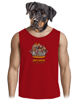 Čo Doom dal pánske tielko Red