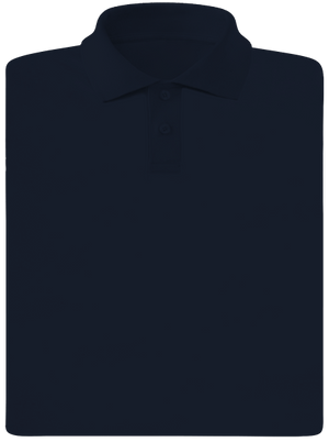 Bez potlače pánska polokošeľa Navy Mal