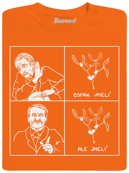 Cimrman: Copak jmelí pánske tričko Orange