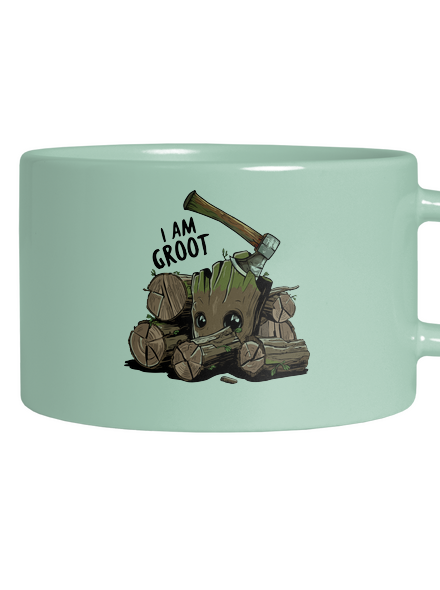 I Am Groot hrnček makronka Mint Macaron