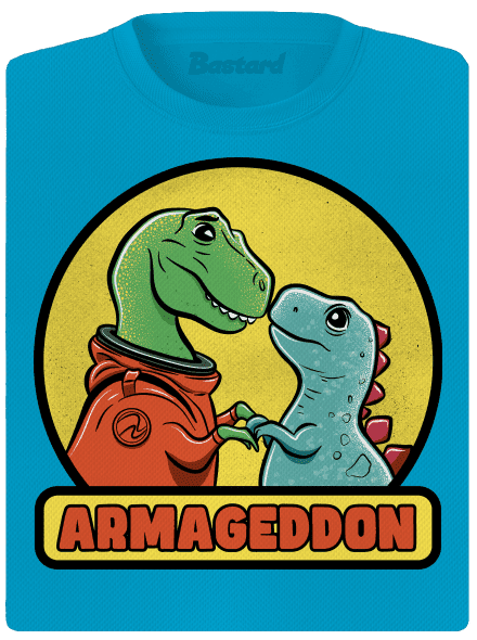 Armageddon dámske športové tričko Blue Atol