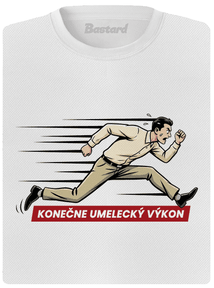 Umelecký výkon dámske športové tričko White