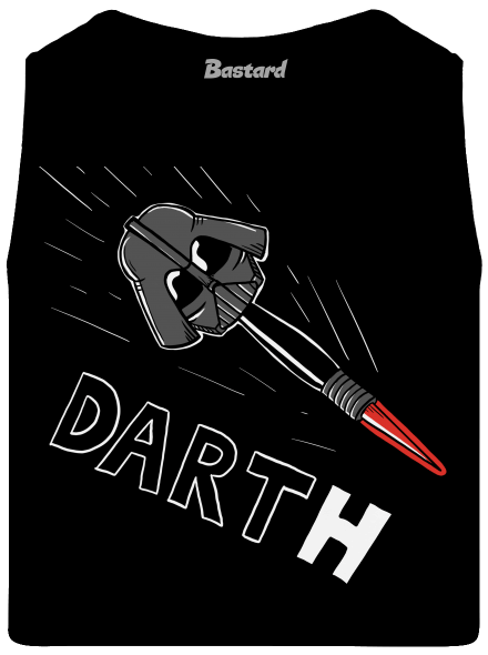 Dart(h) pánske tielko Black