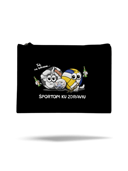 Športom ku zdraviu taštička Black