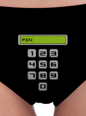PIN dámske nohavičky Black