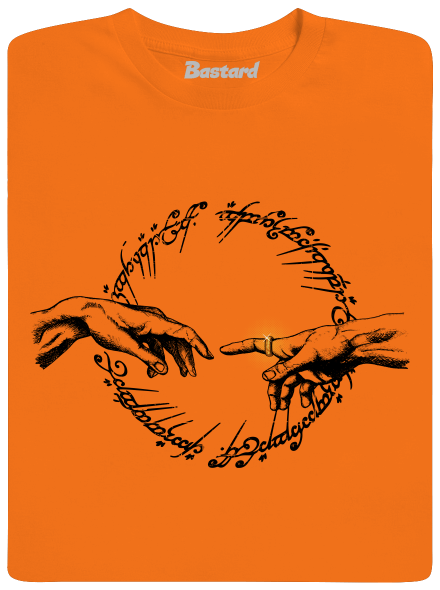 God of ring pánske tričko Orange