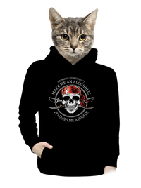 dámska mikina klokanka