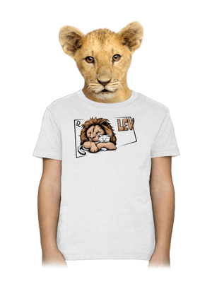 Mačací horoskop: Lev detské tričko White