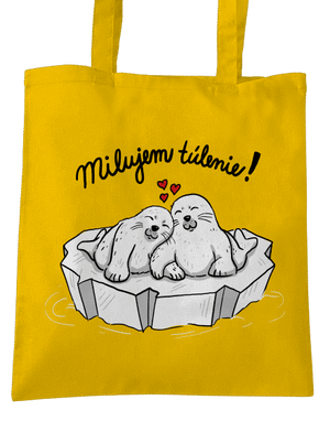 Milujem túlenie taška Sunflower