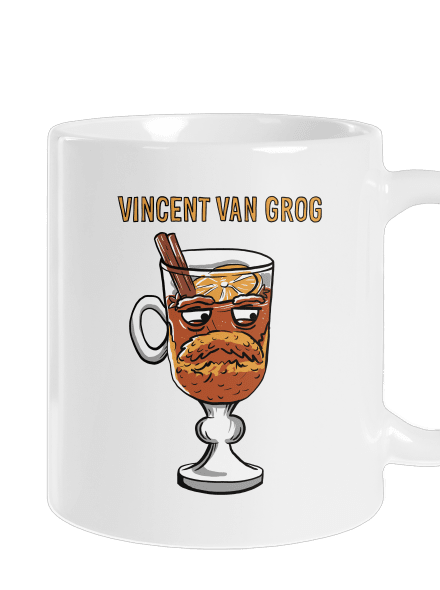Vincent van Grog klasický hrnček White