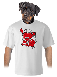 unisex tričko oversized