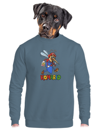 unisex mikina bez kapucne